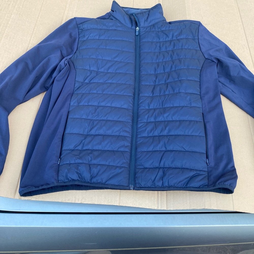 Padraiz golf Men's Performance Quilted Jacket in Navy